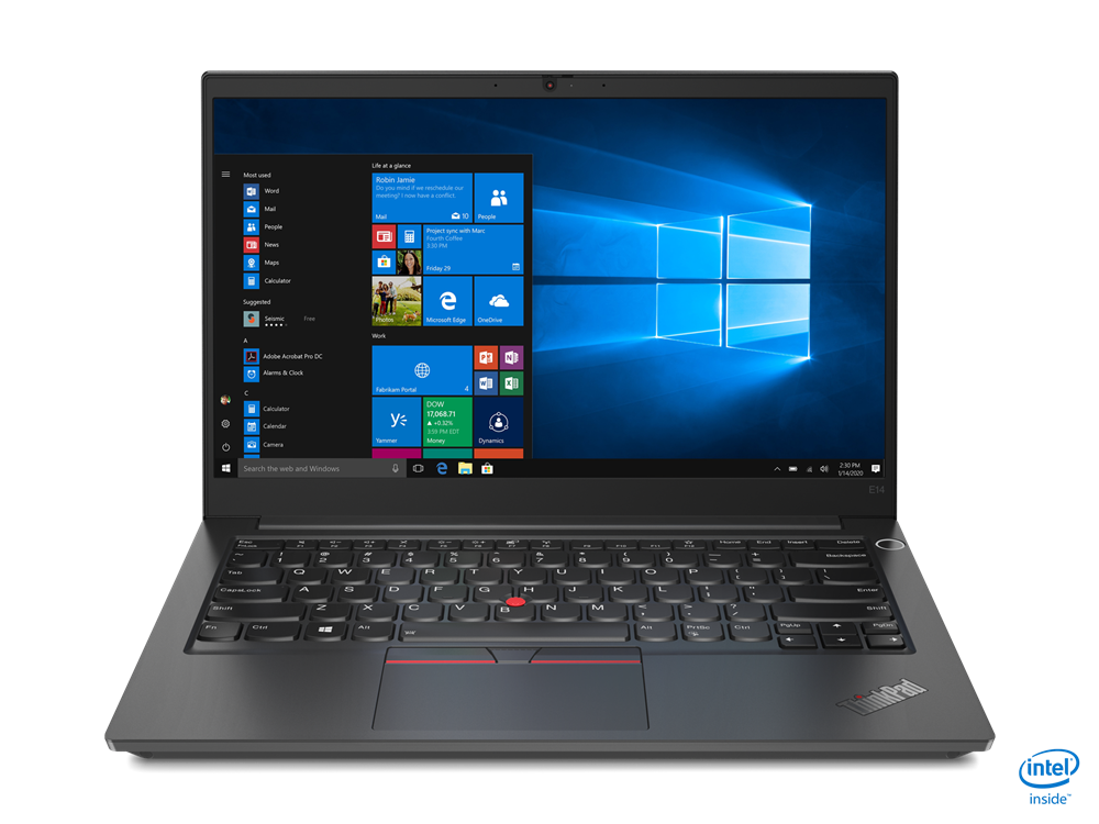 NOTEBOOK LENOVO THINKPAD E14 I5/16/256/RJ45/MX350/W10P