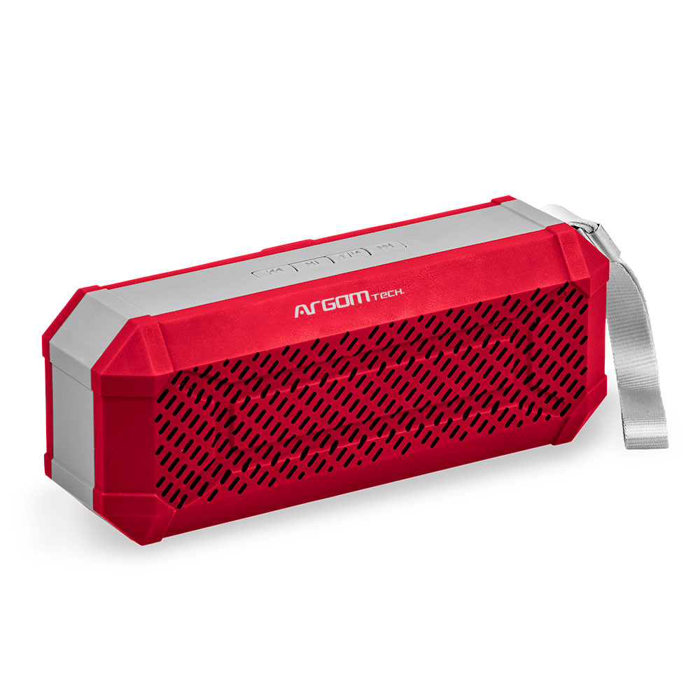 PARLANTE BLUETOOTH PORTATIL BUZZBEATS ROJO ARGOM