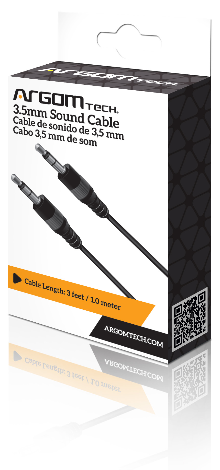 CABLE ARGOM AUDIO 3.5MM A 3.5MM