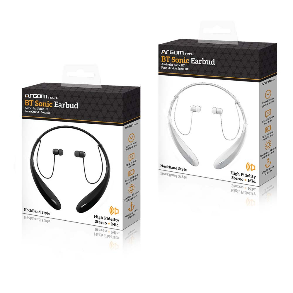 AURICULAR SONIC BLUETOOH BLANCO ARGOM