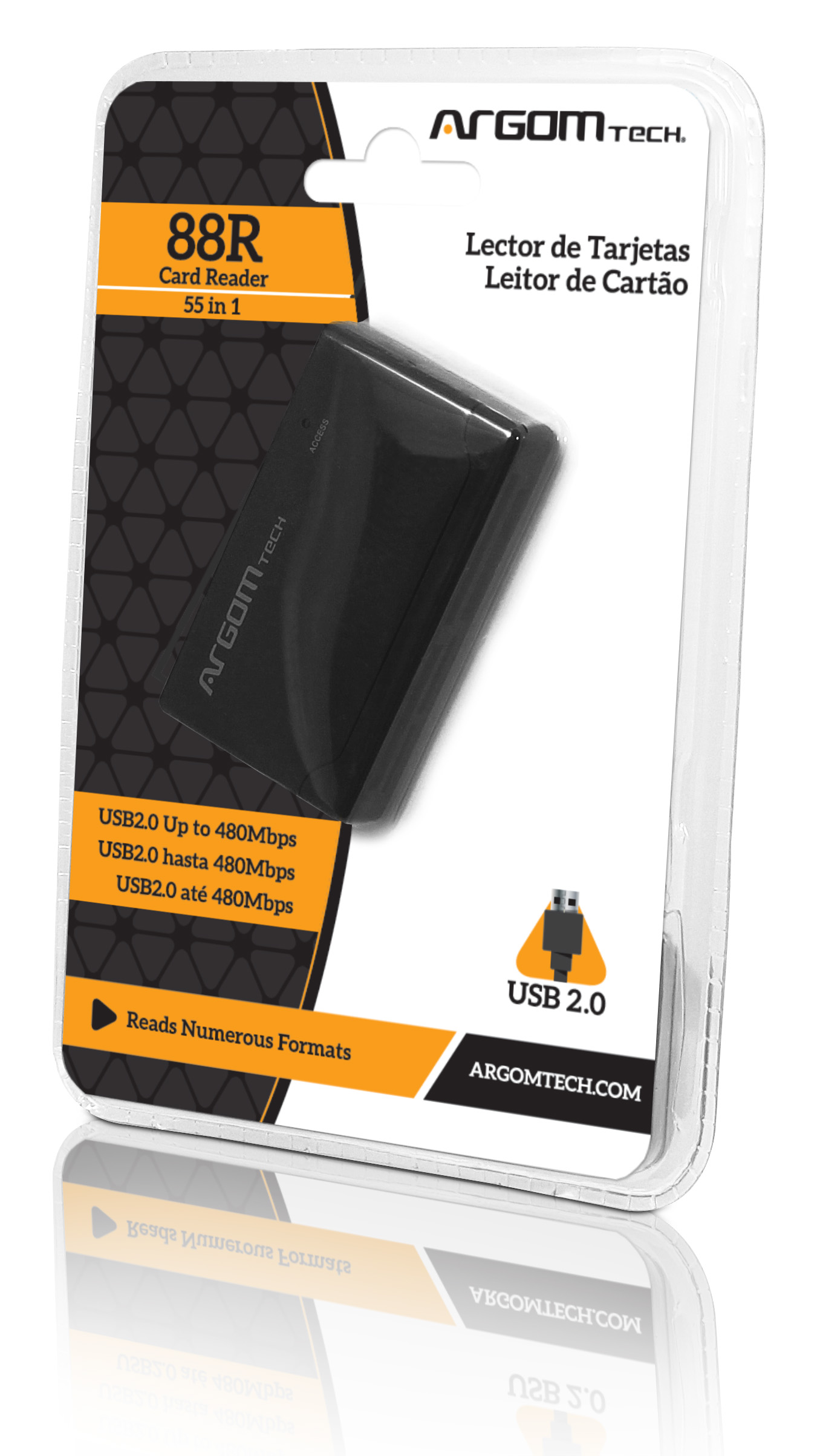 LECTOR UNIVERSAL DE TARJETAS DE MEMORIA ARGOM