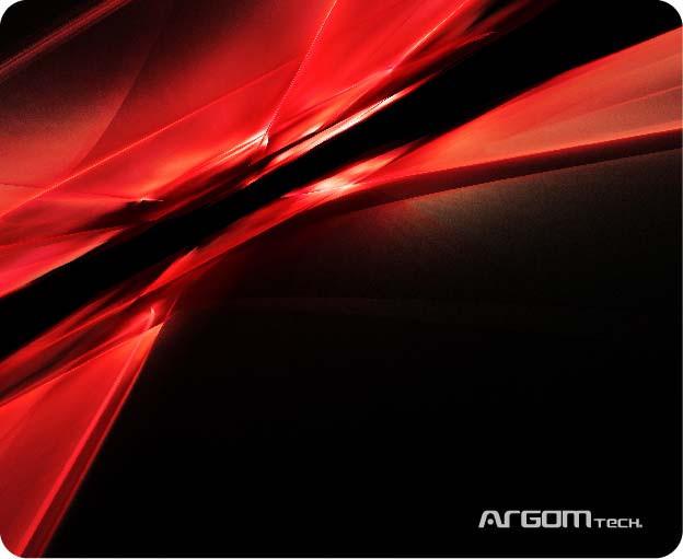 Alfombrilla para Mouse Argom Galaxia Rojo