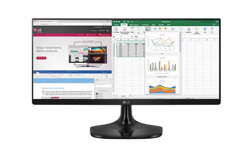MONITOR LG 25" 25UM58-P LED-IPS UXGA ULTRAWIDE