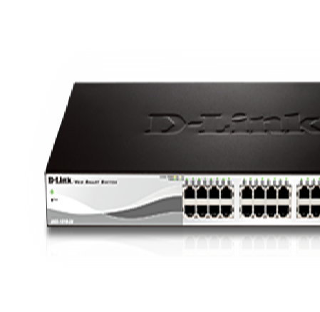 O*SWITCH DLINK POE 24-PORT 10/100/1000 + 4COMBOP 100/1000-AD