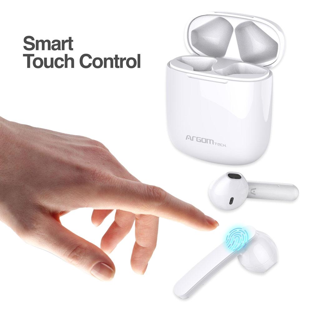 AURICULARES ARGOM SKEIPODS E80 BT/WHITE