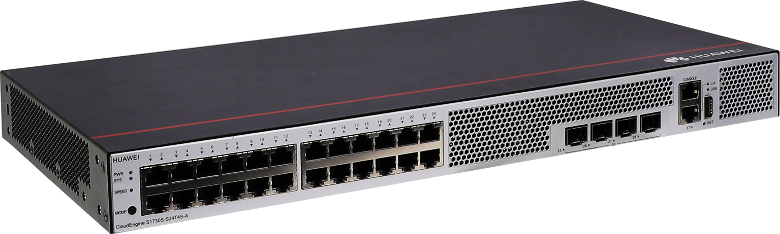 SWITCH HUAWEI CLOUDENGINE S1730S-S24T4S-A (24*GE, 4*GE SFP)