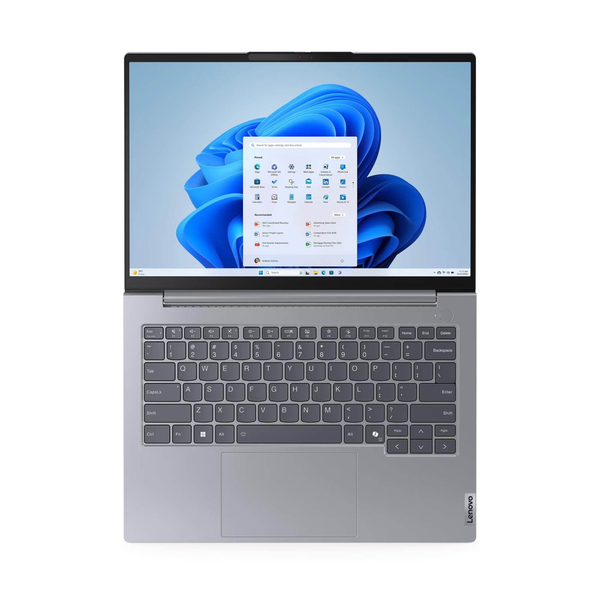 NOTEBOOK LENOVO THINKBOOK 14 G7 R5 7535HS 16GB 512GB W11P