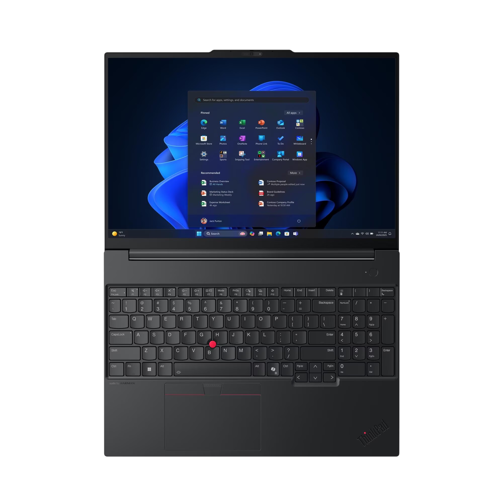 NOTEBOOK LENOVO THINKPAD E16 Ultra 7-255H 16GB 512GB W11P