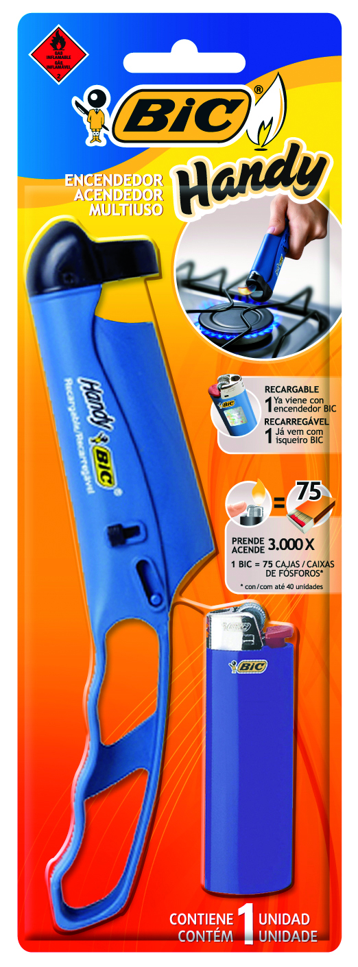 ENCENDEDOR HANDY BIC BLISTER X1U