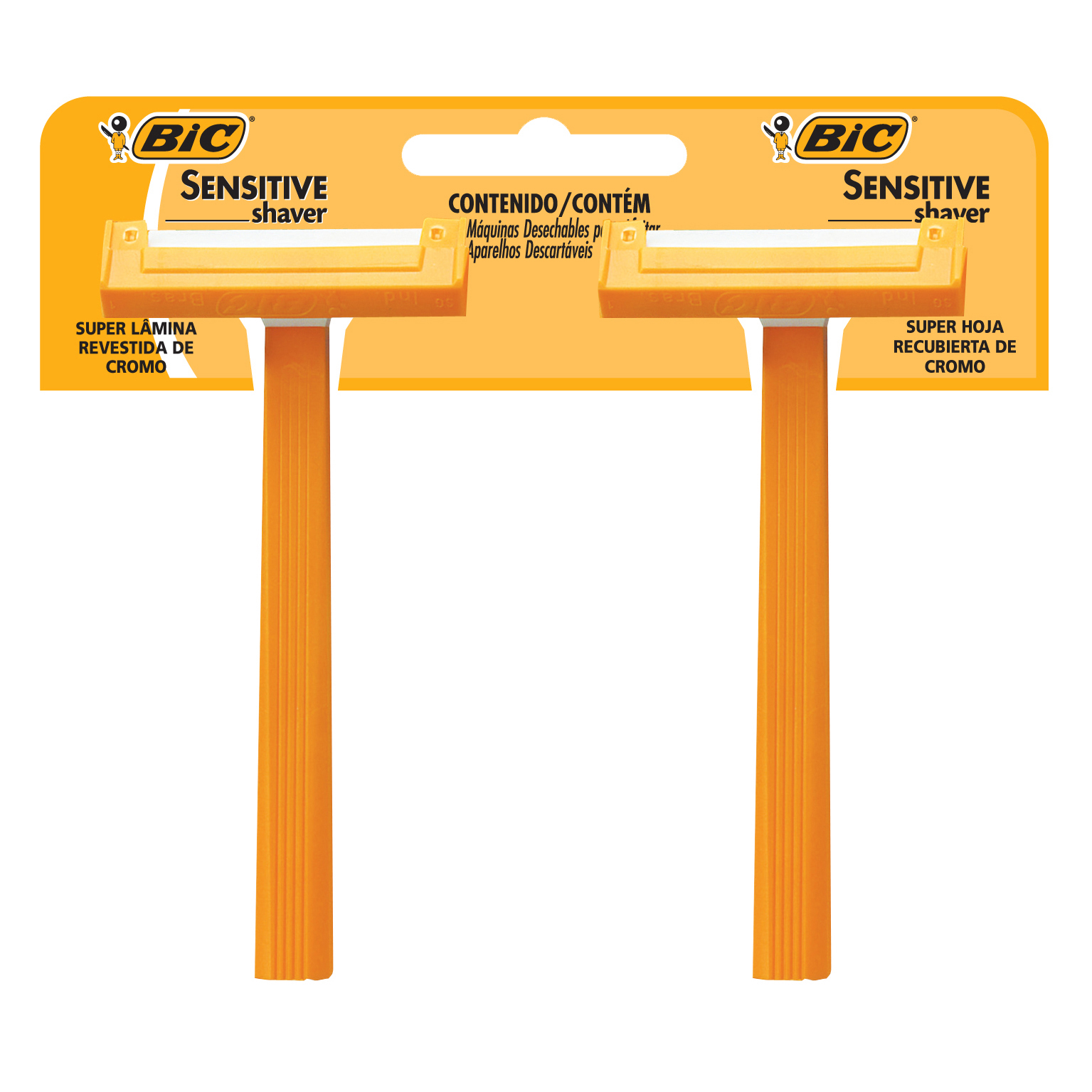 AFEITADORA BIC SENSITIVE BS/2