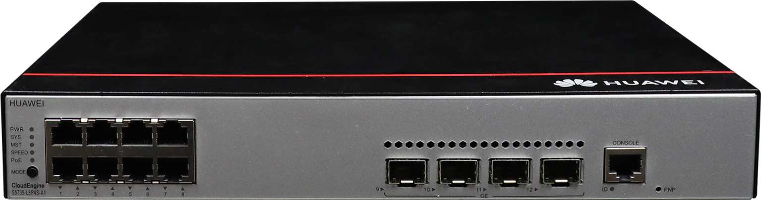 SWITCH L3 HUAWEI S5735-L8P4S-A1 8*G + 4*G SFP