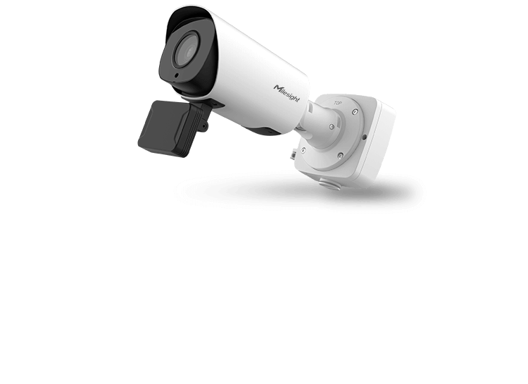 CAMARA MILESIGHT AI MINI BULLET 2MP MOTOR VARIFOCAL LPR
