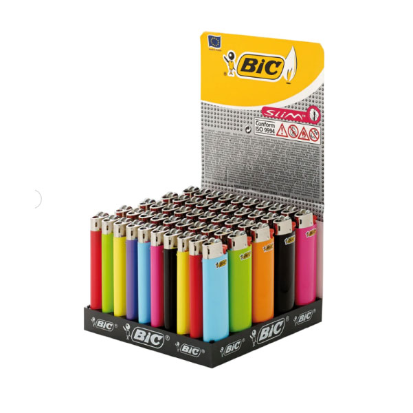 ENCENDEDOR BIC SLIM X 50