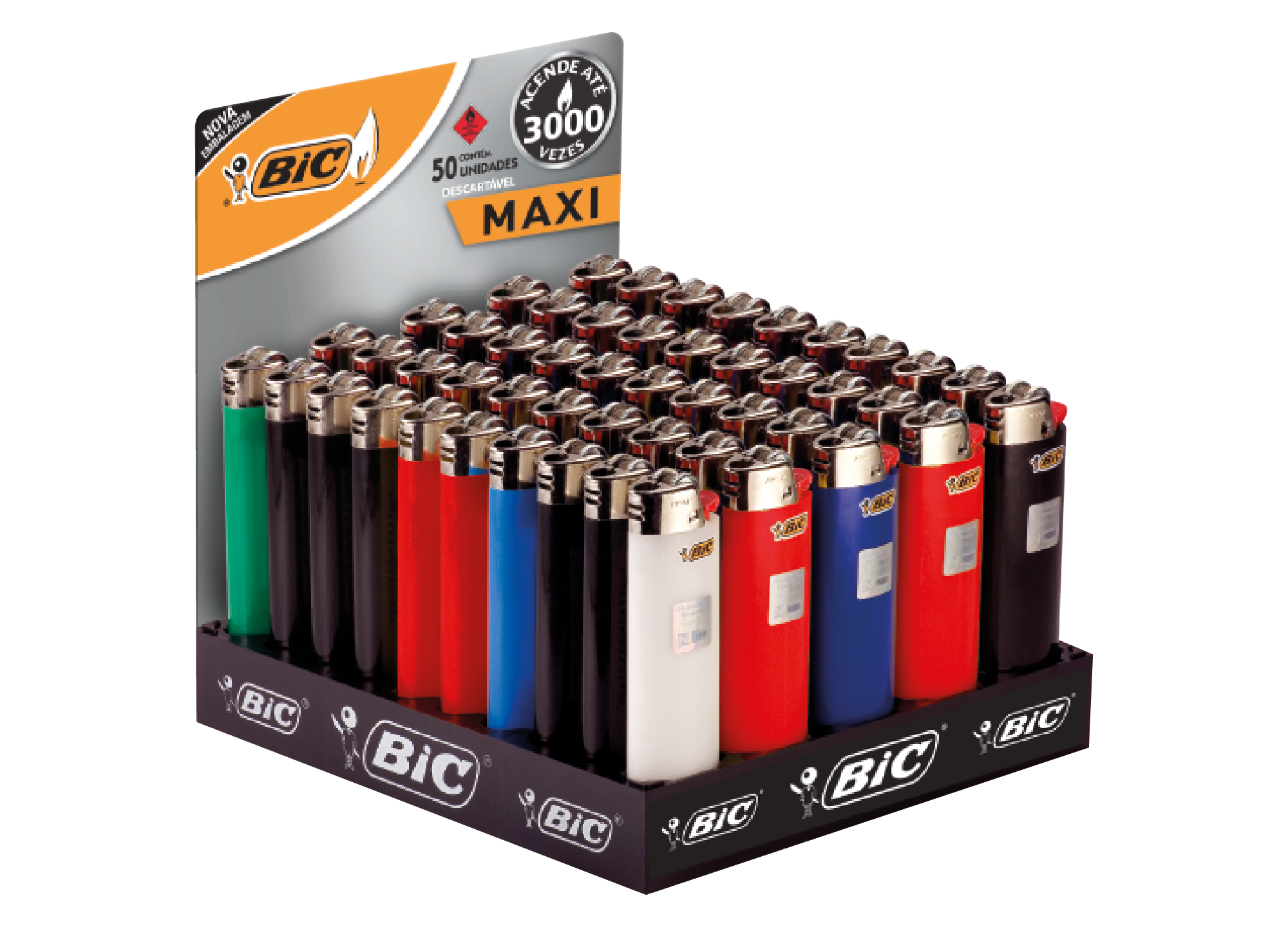ENCENDEDOR MAXI BIC J6 BLISTER X1U