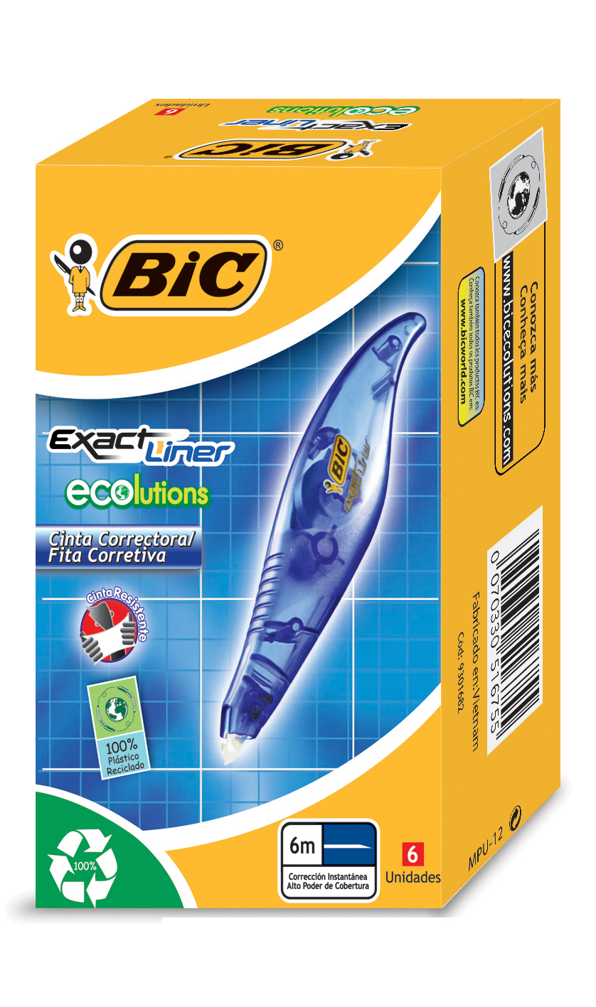 LAPIZ CORRECTOR BIC SHAKE'N SQUEEZE ESTUCHE BLISTER X1U