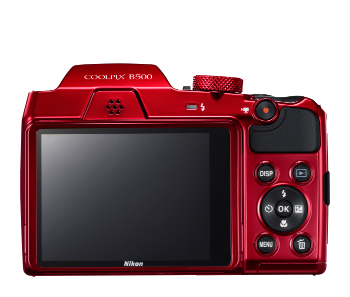 CAMARA NIKON B500 16MP/40X/3/FULL HD/PILAS/WIFI/ROJA