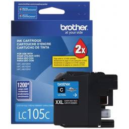 Cartucho de tinta Brother LC-105C Cian