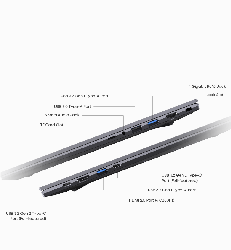 Notebook Chuwi Corebook Plus 16 Ryzen 5 7430U 16GB 512GB W11