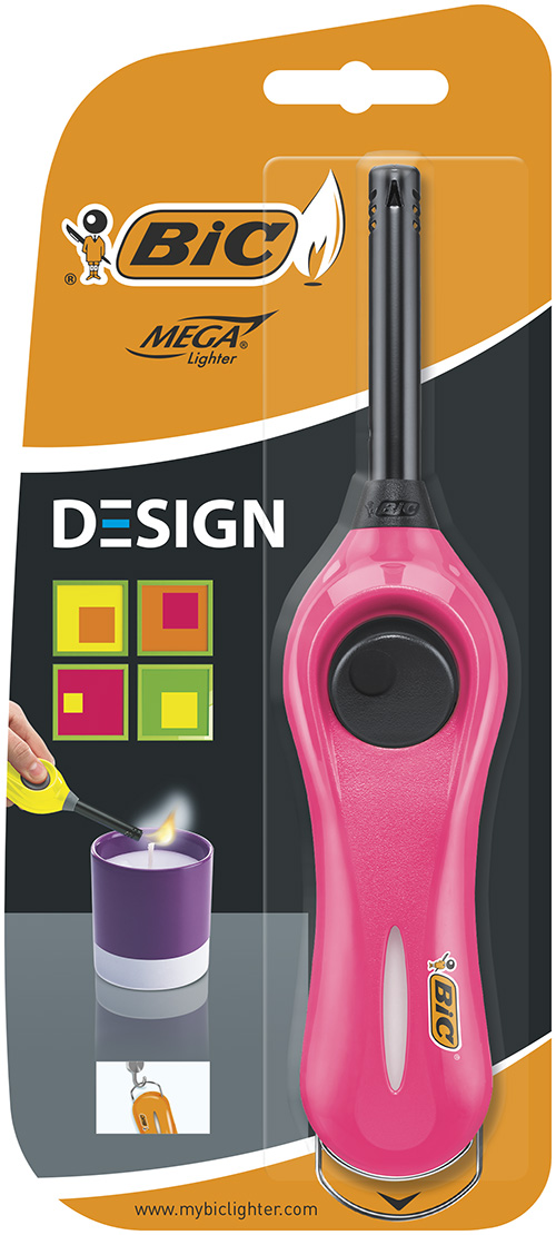 ENCENDEDOR BIC MEGALIGHTER FLUO B1