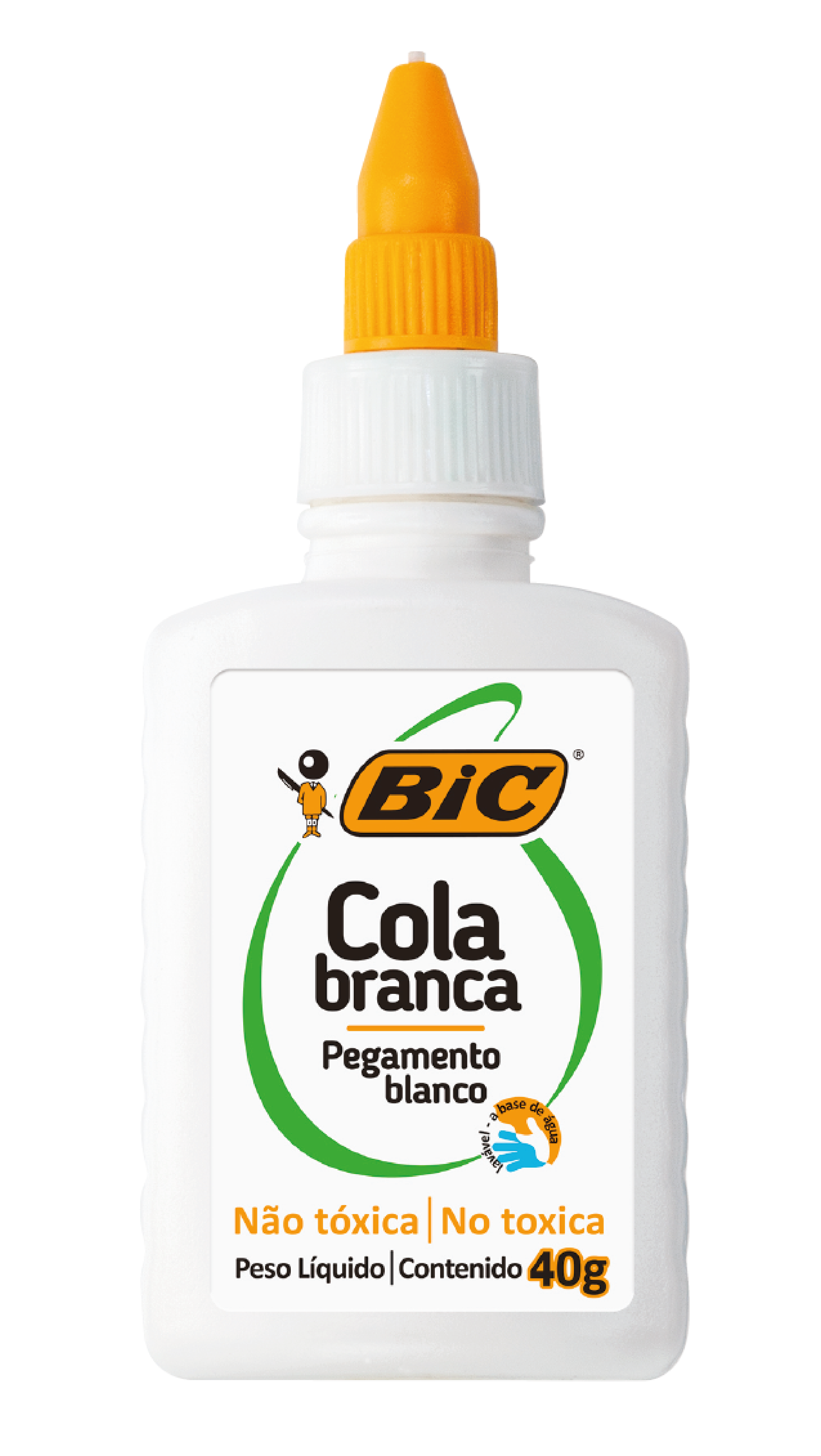 PEGAMENTO LIQUIDO BIC BLANCO 40GR INDIVIDUAL X1