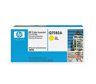 HP TONER Q7582A AMARILLO 3800/CP3505 (6.000 COPIAS)