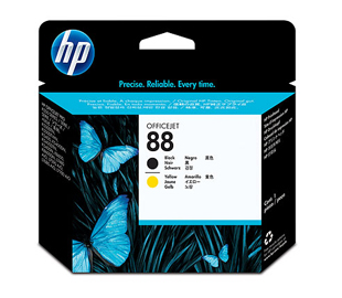 HP C9381A (88) CABEZAL NEGRO Y AMARILLO K550/K8600 CP