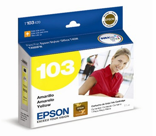 EPSON T103420 AMARILLO T40W/TX600FW/550W/515FN/T1110 CP