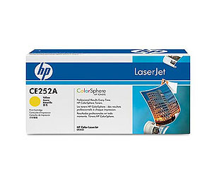 HP TONER CE252A AMARILLO CP3525/CM3530 7.000 COPIAS CP