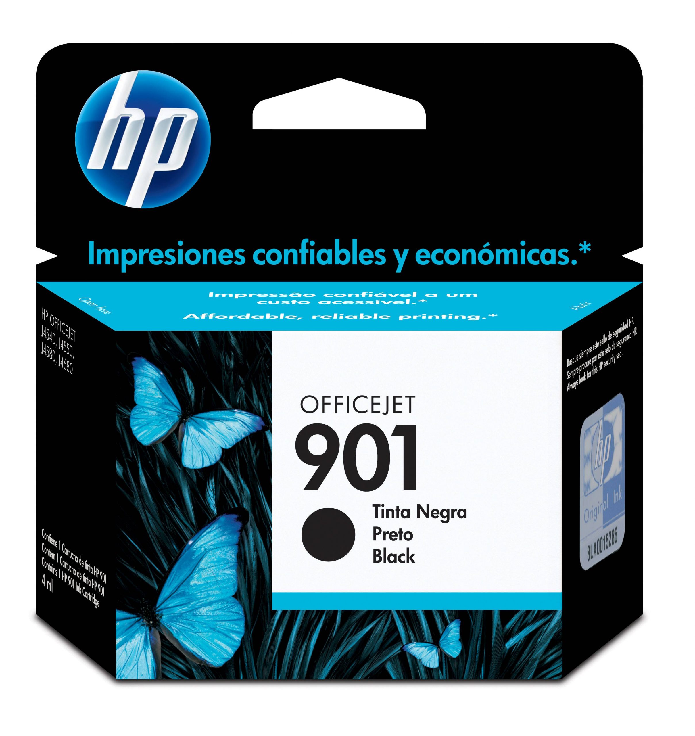 CARTUCHO HP CC653AL 901 NEGRO OFFICEJET J4540 4550 4660