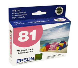 EPSON T081620 MAG CLARO R270/290/1410/T50/PHOTO1430 ALTA CAP