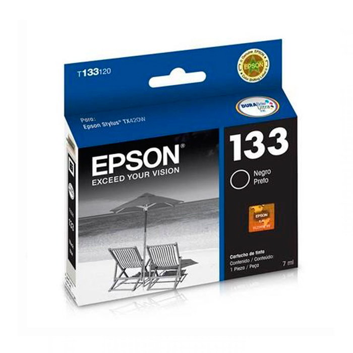 CARTUCHO EPSON T133120 NEGRO TX235W/420W/430W/320F