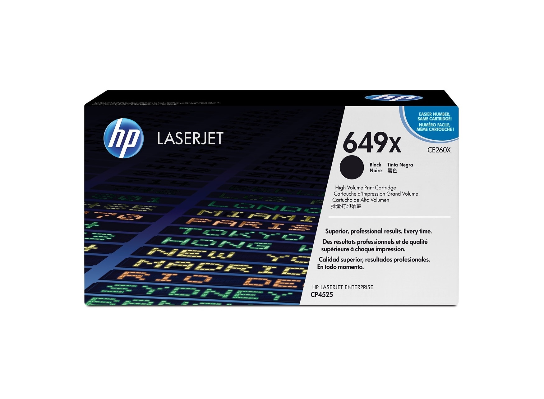 TONER HP CE260X NEGRO 4525 17000 COPIAS