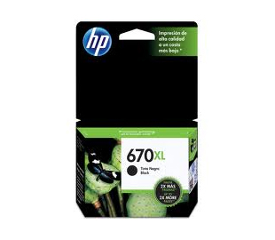 HP CZ117AL (670XL) NEGRO 3525/4615 550 CPS