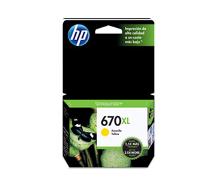 HP CZ120AL (670XL) YELLOW 3525/4615 750 CPS