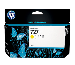 Cartucho HP B3P21A 727 YELLOW 130ML T920 T2500 T1500