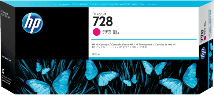 CARTUCHO HP F9K16A 728 MAGENTA 300ML T730 830 UK CP