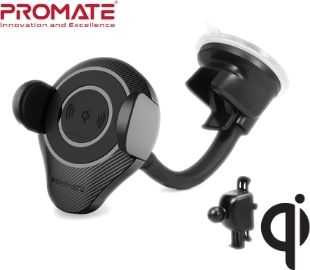 PROMATE ALPHAMOUNT SOPORTE Y CARGADOR INAL. DE AUTO/VENTOSA