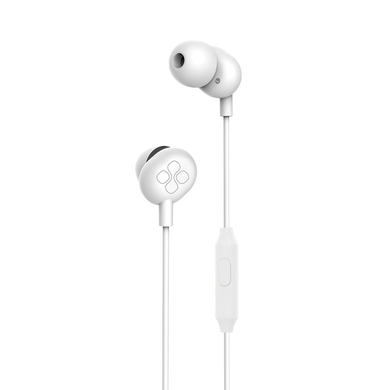 EARPHONES C/MICROFONO PROMATE ICE.WHITE BLANCO