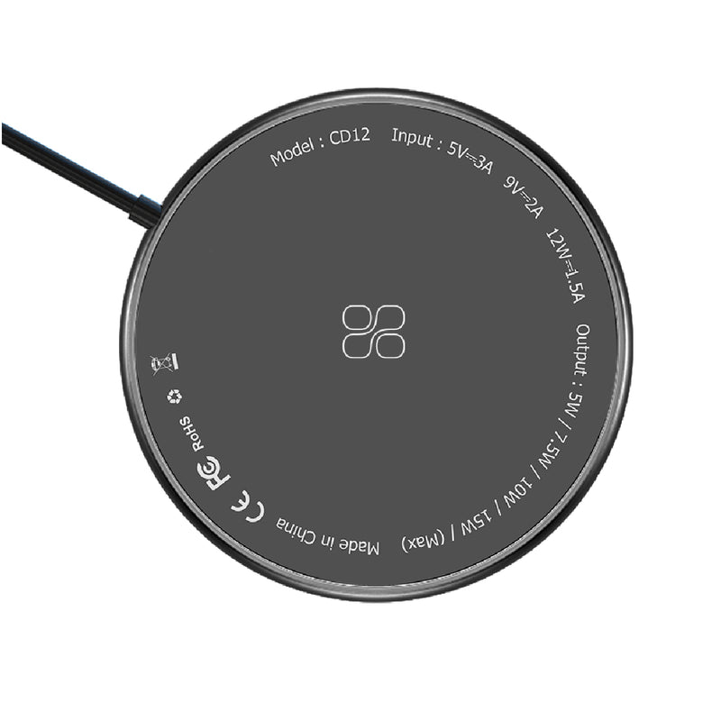 CARGADOR INALMABRICO MAGNETICO 15W PROMATE MAGTAG RAPIDO