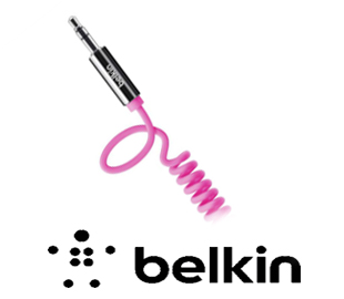 BELKIN AV10126TT06-PNK CABLE JACK 3.5MM EXTENS PINK 1.8M (D)