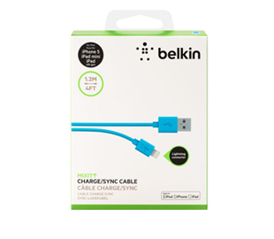 BELKIN F8J023BT04-BLU CABLE LIGHTNING AZUL 1.2M