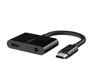 BELKIN F7U080BTBLK ADAPTADOR DE AUDIO USB-C + 3.5 ROCKSTAR