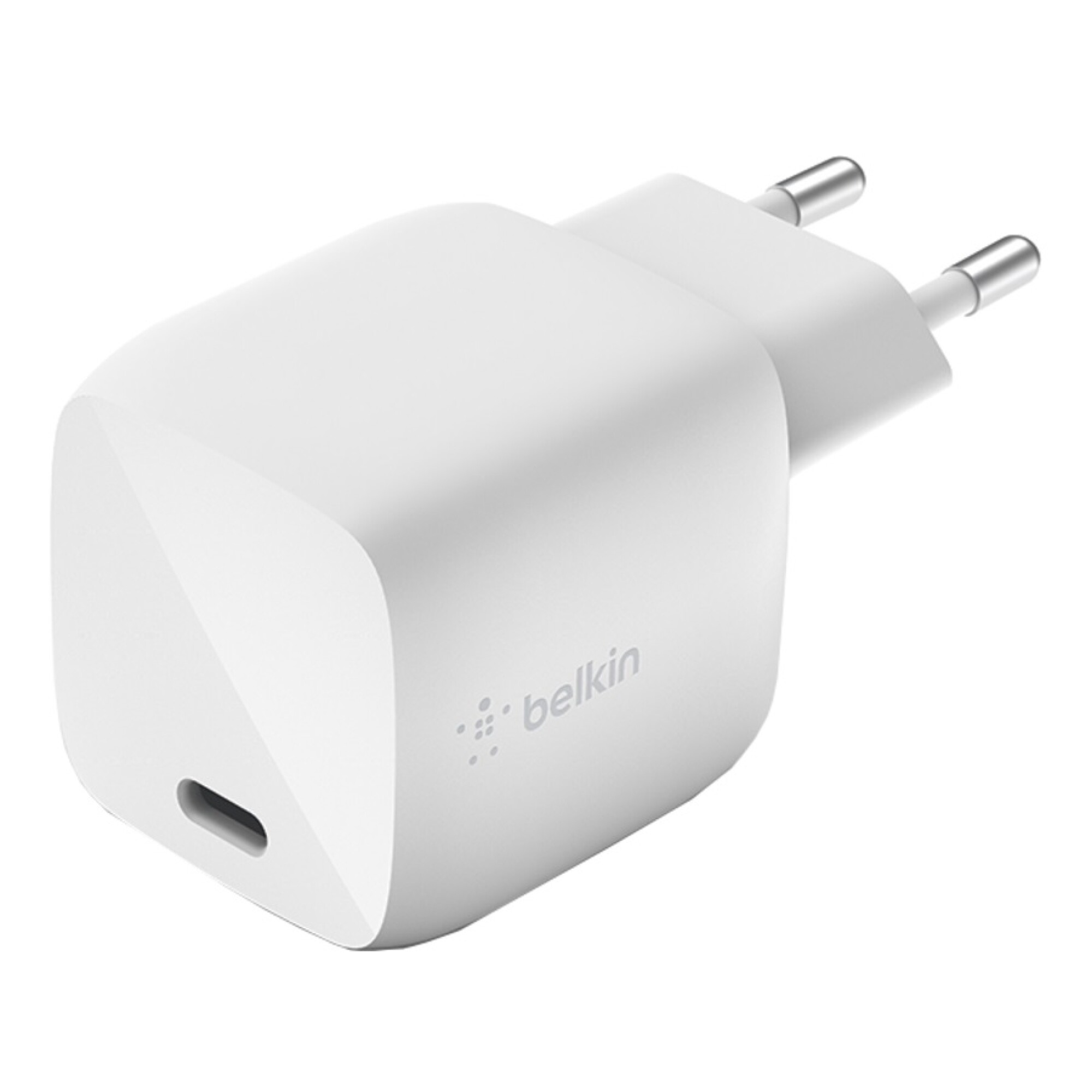 CARGADOR DE PARED USB-C 30W BELKIN WCH001VFWH WHITE