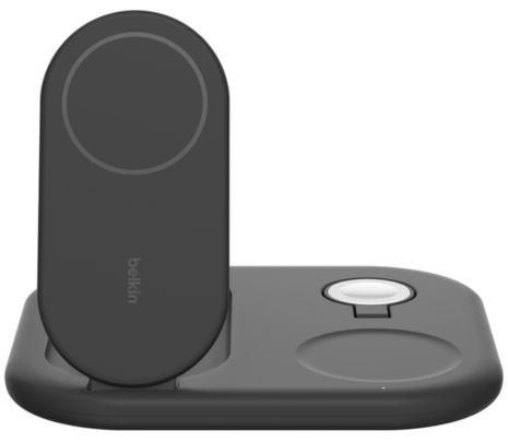 BASE DE CARGA INALAMBRICA 3 EN 1 BELKIN WIZ029VFBK 15W BLACK