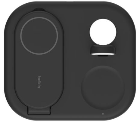 BASE DE CARGA INALAMBRICA 3 EN 1 BELKIN WIZ029VFBK 15W BLACK