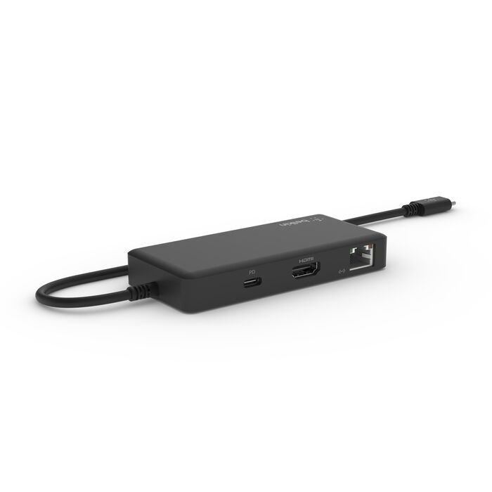 ADAPTADOR HUB USB-C 5 EN 1 BELKIN INC008TTBK MULTIPORT