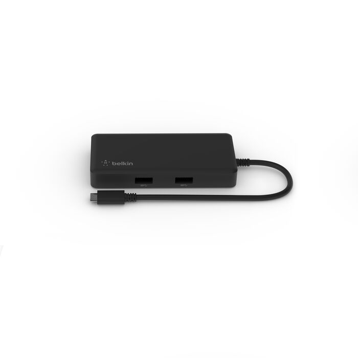 ADAPTADOR HUB USB-C 5 EN 1 BELKIN INC008TTBK MULTIPORT