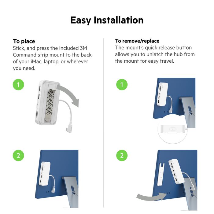 ADAPTADOR HUB USB-C 6 EN 1 BELKIN INC011TTWH MULTIPORT