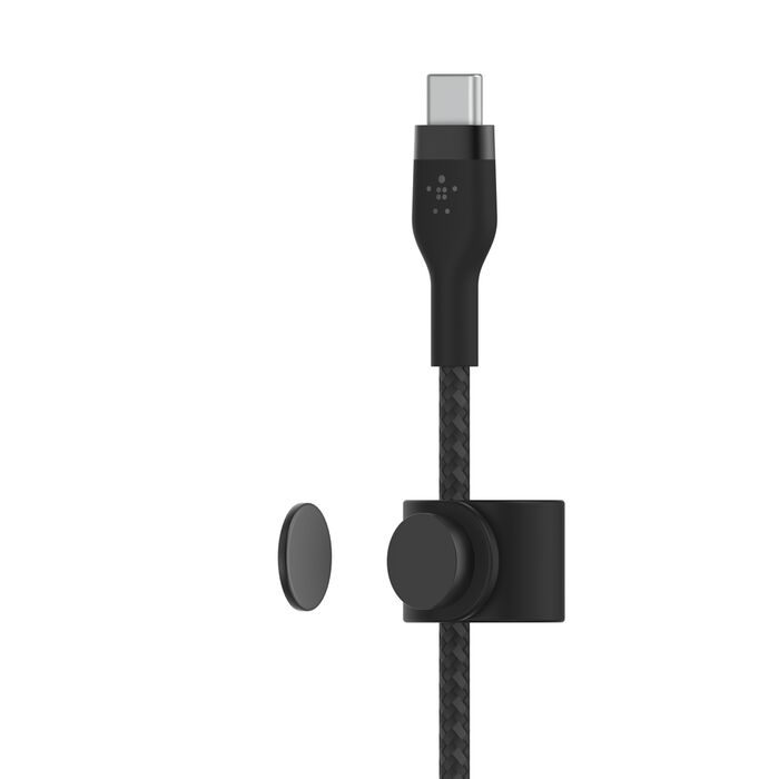 CABLE USB-C A USB-C BELKIN BOOSTCHARGE PRO FLEX NEGRO 2M