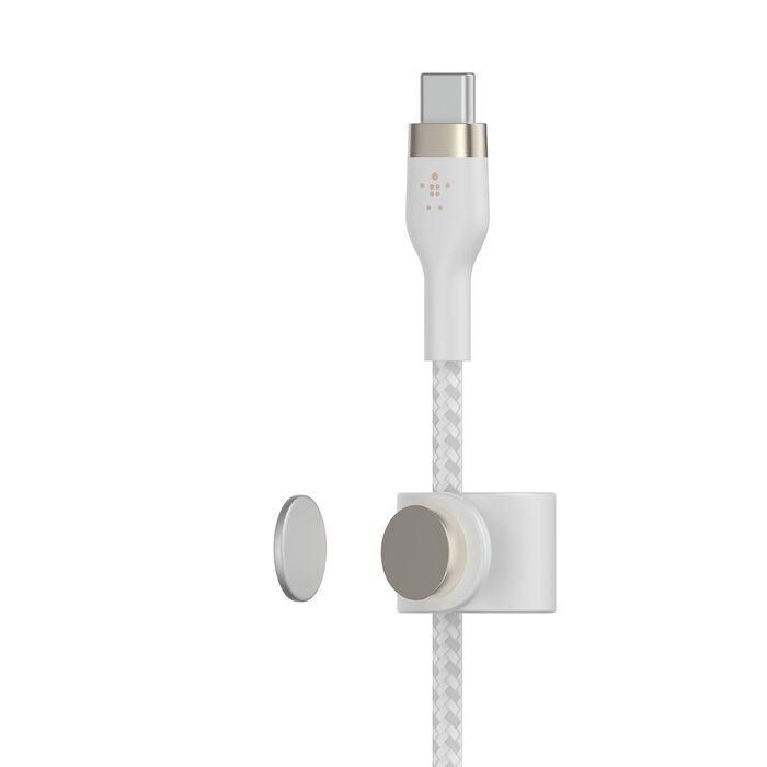 CABLE USB-C A USB-C BELKIN BOOSTCHARGE PRO FLEX BLANCO 2M